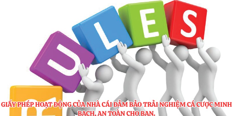 Giấy phép hoạt động của nhà cái đảm bảo trải nghiệm cá cược minh bạch, an toàn cho bạn.