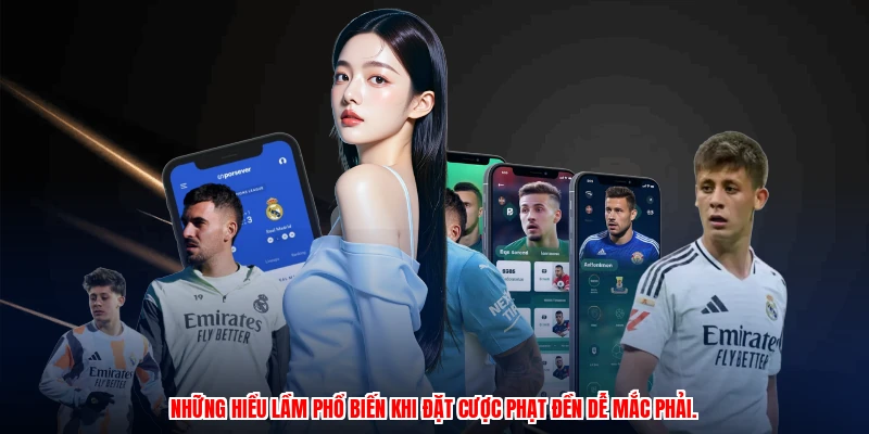 Những hiểu lầm phổ biến khi đặt cược phạt đền dễ mắc phải.